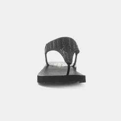 Skechers Meditation Womens Black Vegan Sandal