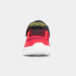 Skechers Meteor Kids Red Light Up Trainer