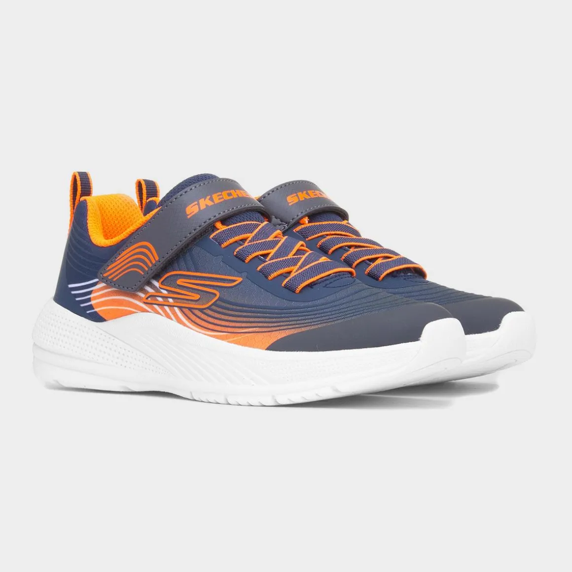 Skechers Microspec Advance Kids Navy Trainer
