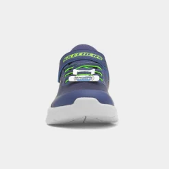 Skechers Microspec II Zovrix Kids Blue Trainer