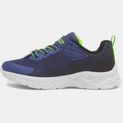 Skechers Microspec II Zovrix Kids Blue Trainer