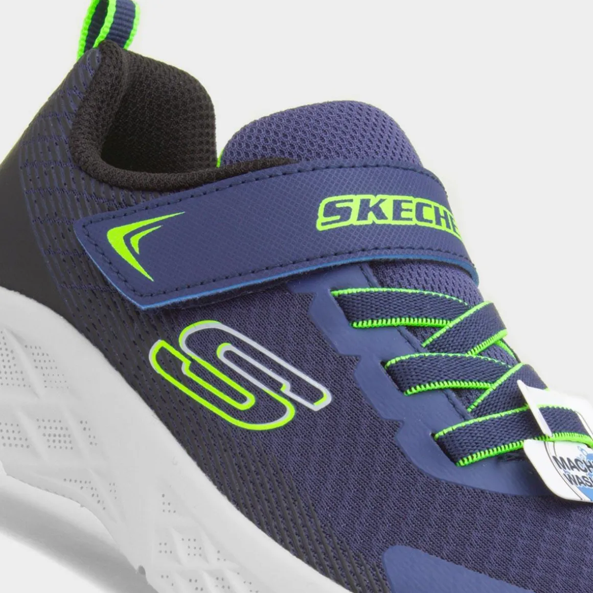 Skechers Microspec II Zovrix Kids Blue Trainer