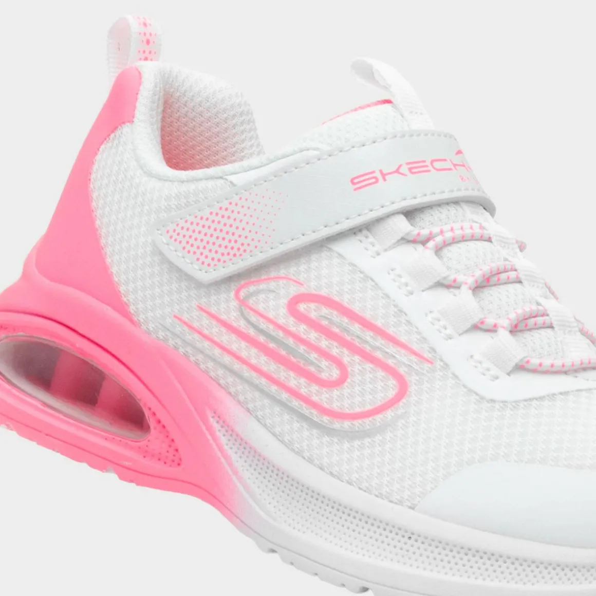 Skechers Microspec Max Kids White Trainer