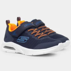 Skechers Microspec Max Kids Navy Trainer