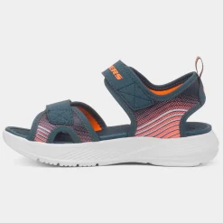 Skechers Microspec Splash Kids Navy Sandal