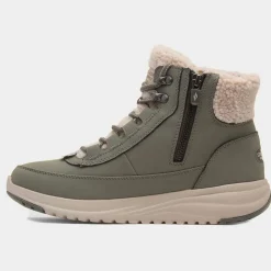 Skechers On The Go Stellar Womens Green Boot