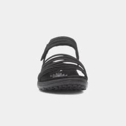 Skechers Reggae Slim Womens Black Strappy Sandal