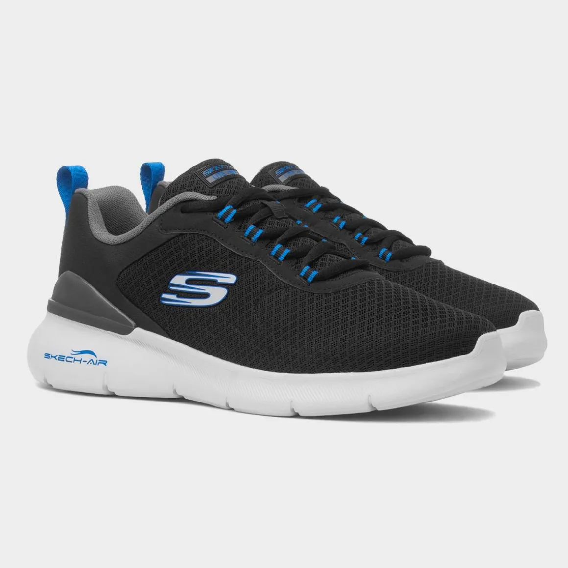 Skechers Skech-Air Dynamight Mens Black Trainer