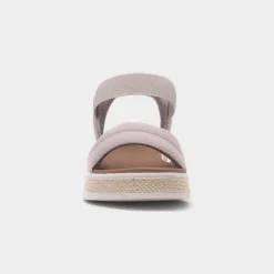 Skechers Slip Ins Bobs Sun Ray Womens Taupe Sandal