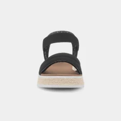 Skechers Slip Ins Bobs Sun Ray Womens Black Sandal