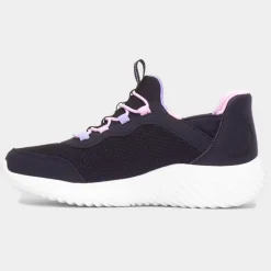 Skechers Slip Ins Bounder Kids Black Trainer