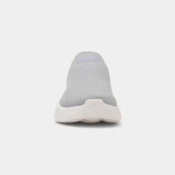 Skechers Slip Ins Go Walk Womens Grey Trainer