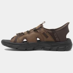 Skechers Slip Ins Revolted Mens Brown Sandal