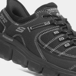 Skechers Slip Ins Summits AT Womens Black Trainer