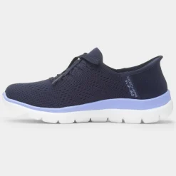 Skechers Slip Ins Summits Womens Navy Trainer