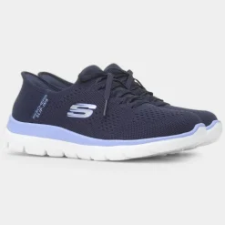 Skechers Slip Ins Summits Womens Navy Trainer