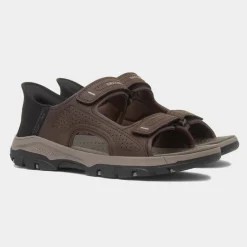 Skechers Slip Ins Tresmen Reece Mens Brown Sandal