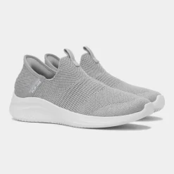 Skechers Slip Ins Ultra Flex Womens Grey Trainer