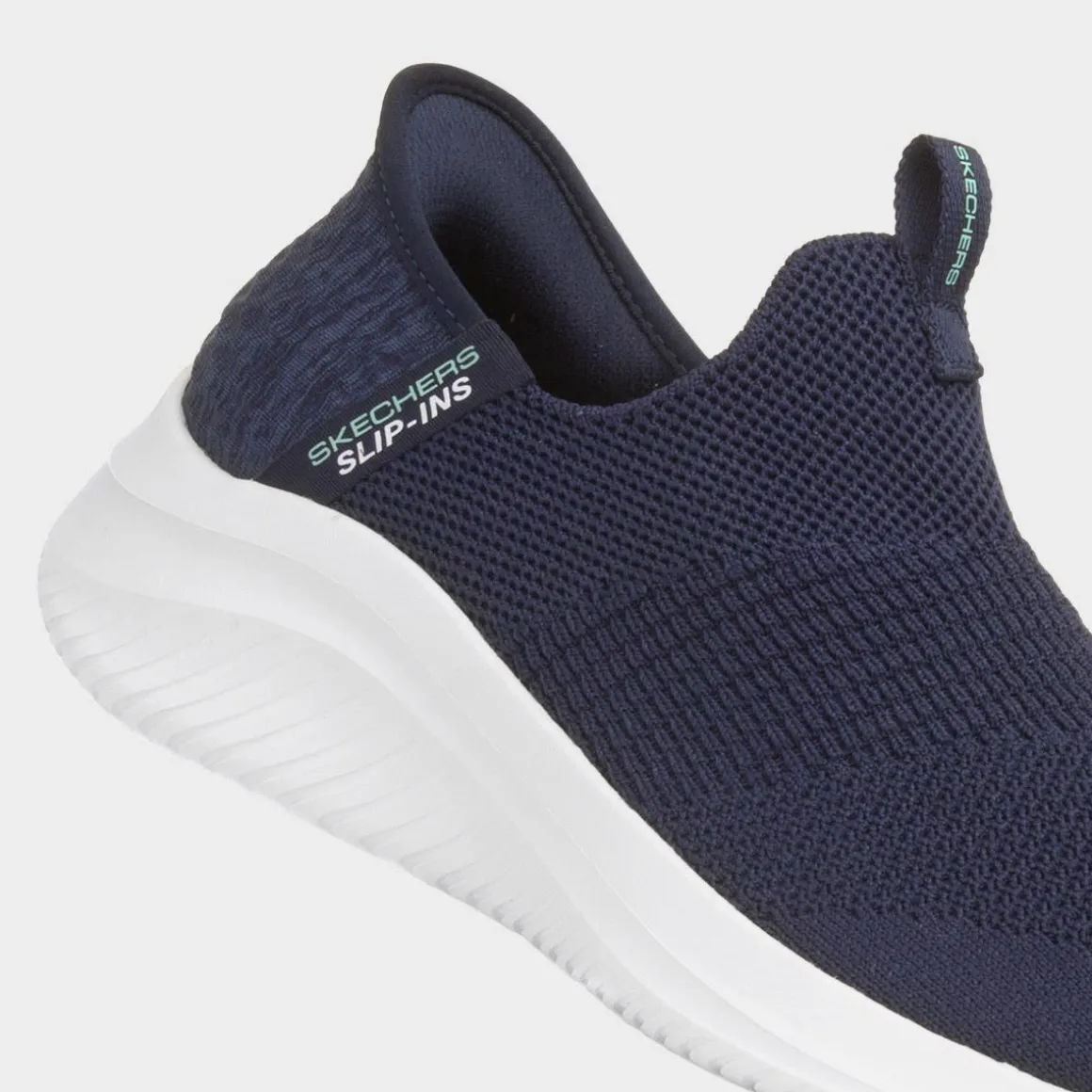 Skechers Slip Ins Ultra Flex Womens Navy Trainer
