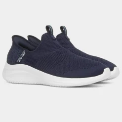 Skechers Slip Ins Ultra Flex Womens Navy Trainer