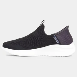 Skechers Slip Ins Ultra Flex Womens Black Trainers