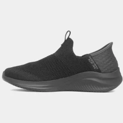 Skechers Slip Ins Ultra Flex Womens Black Trainer