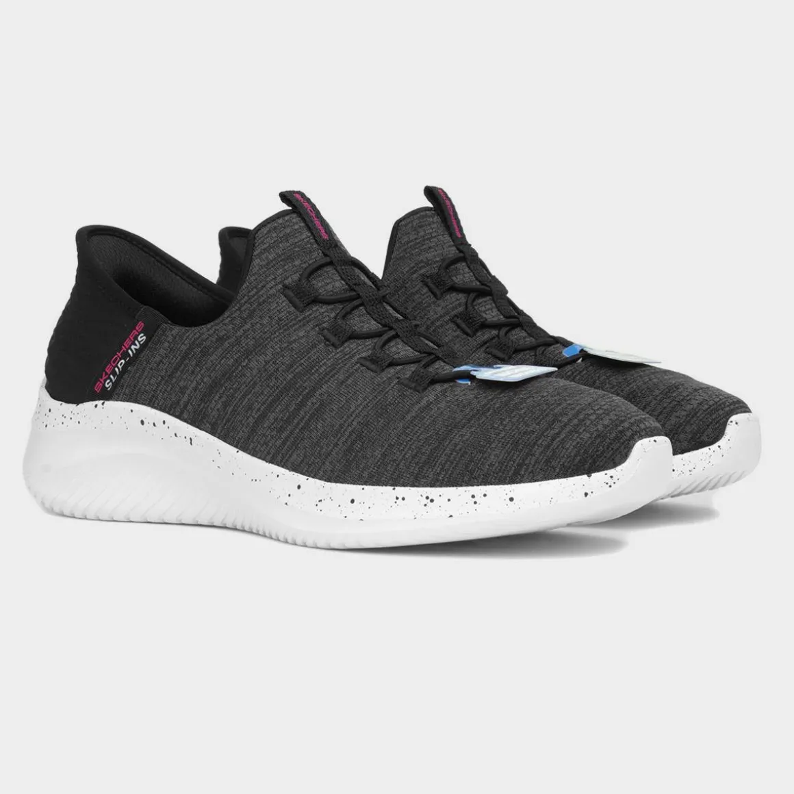Skechers Slip Ins Womens Black Trainer