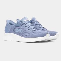 Skechers Slip Ins Womens Blue Trainer