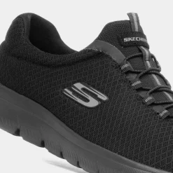 Skechers Summits Womens Black Trainers