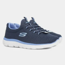 Skechers Summits Womens Navy Trainer