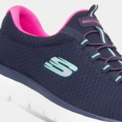 Skechers Summits Womens Navy Trainers