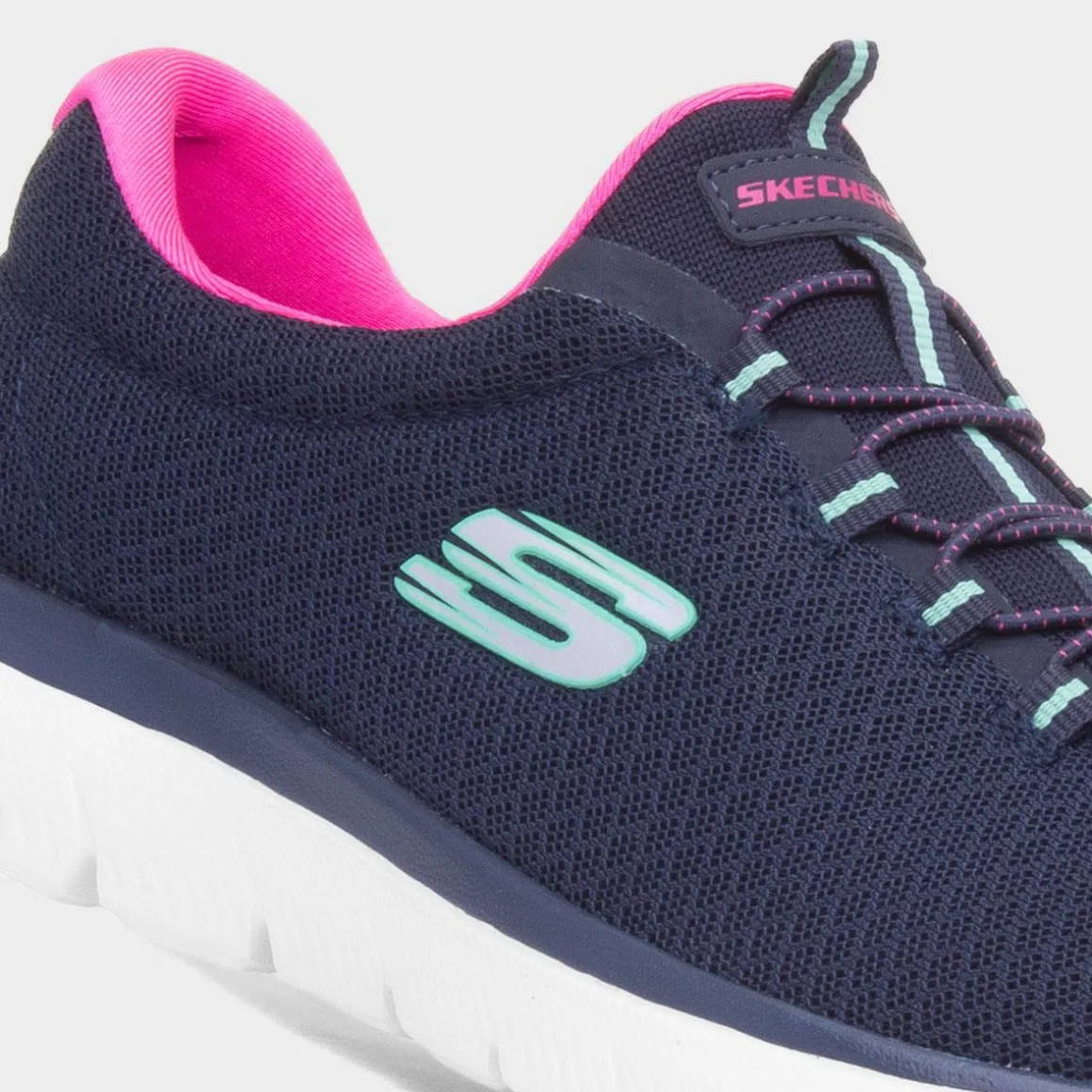 Skechers Summits Womens Navy Trainers