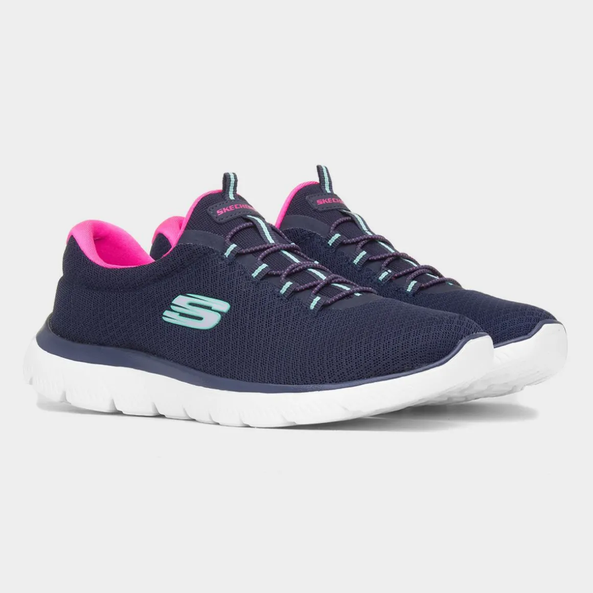 Skechers Summits Womens Navy Trainers