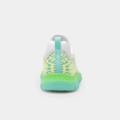 Skechers Summits Womens White and Green Trainer