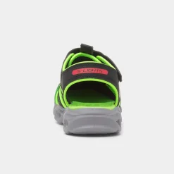 Skechers Thermo Flash Kids Black Light Up Sandal
