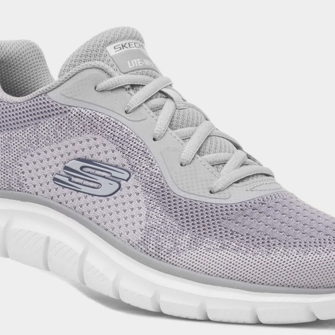 Skechers Track Glendor Mens Grey Trainer