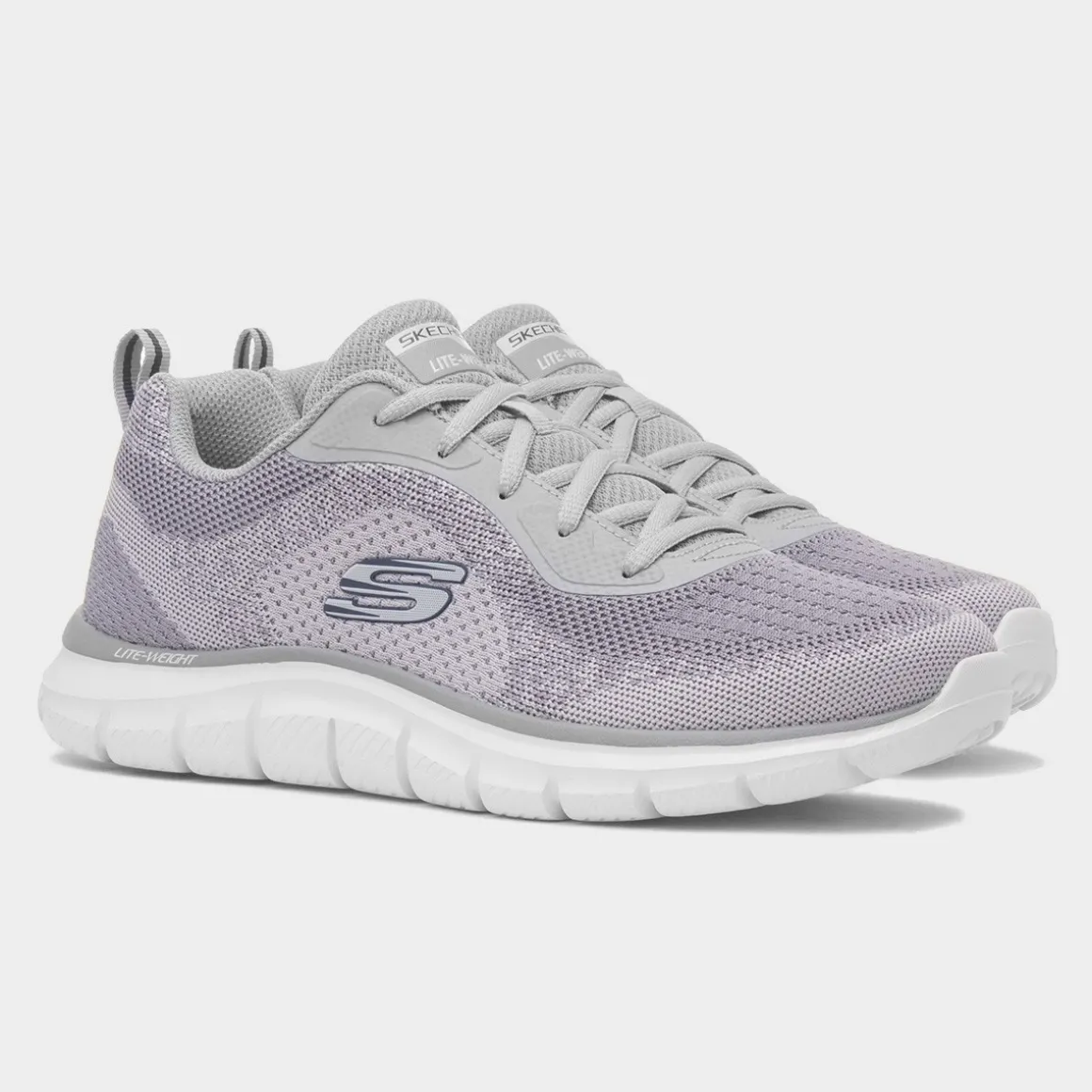 Skechers Track Glendor Mens Grey Trainer