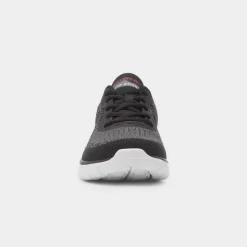 Skechers Track Glendor Mens Black Lace Up Trainer