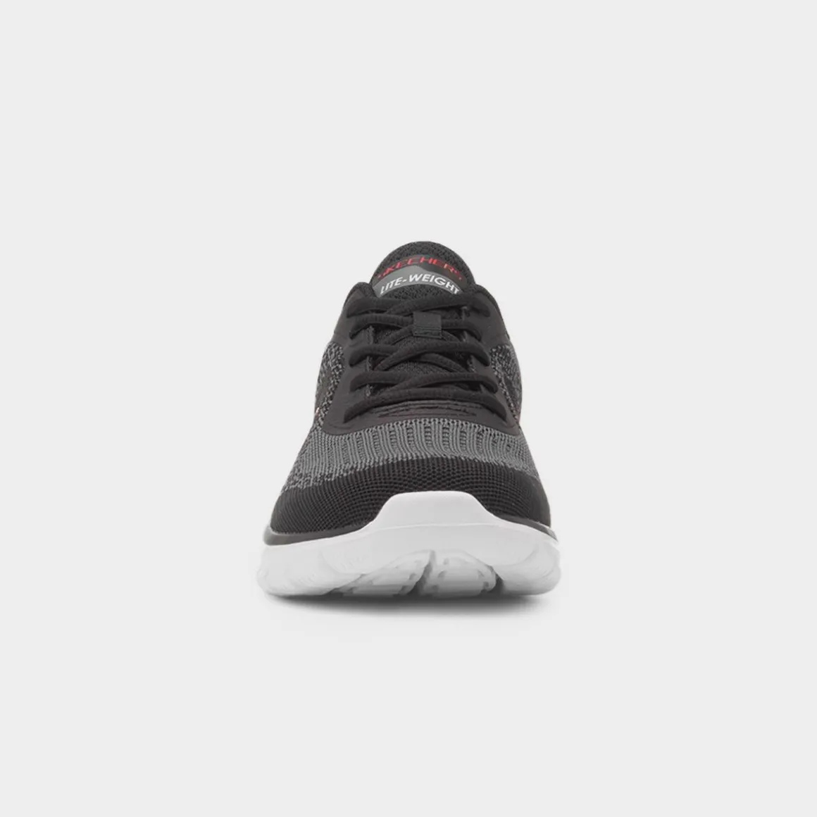 Skechers Track Glendor Mens Black Lace Up Trainer