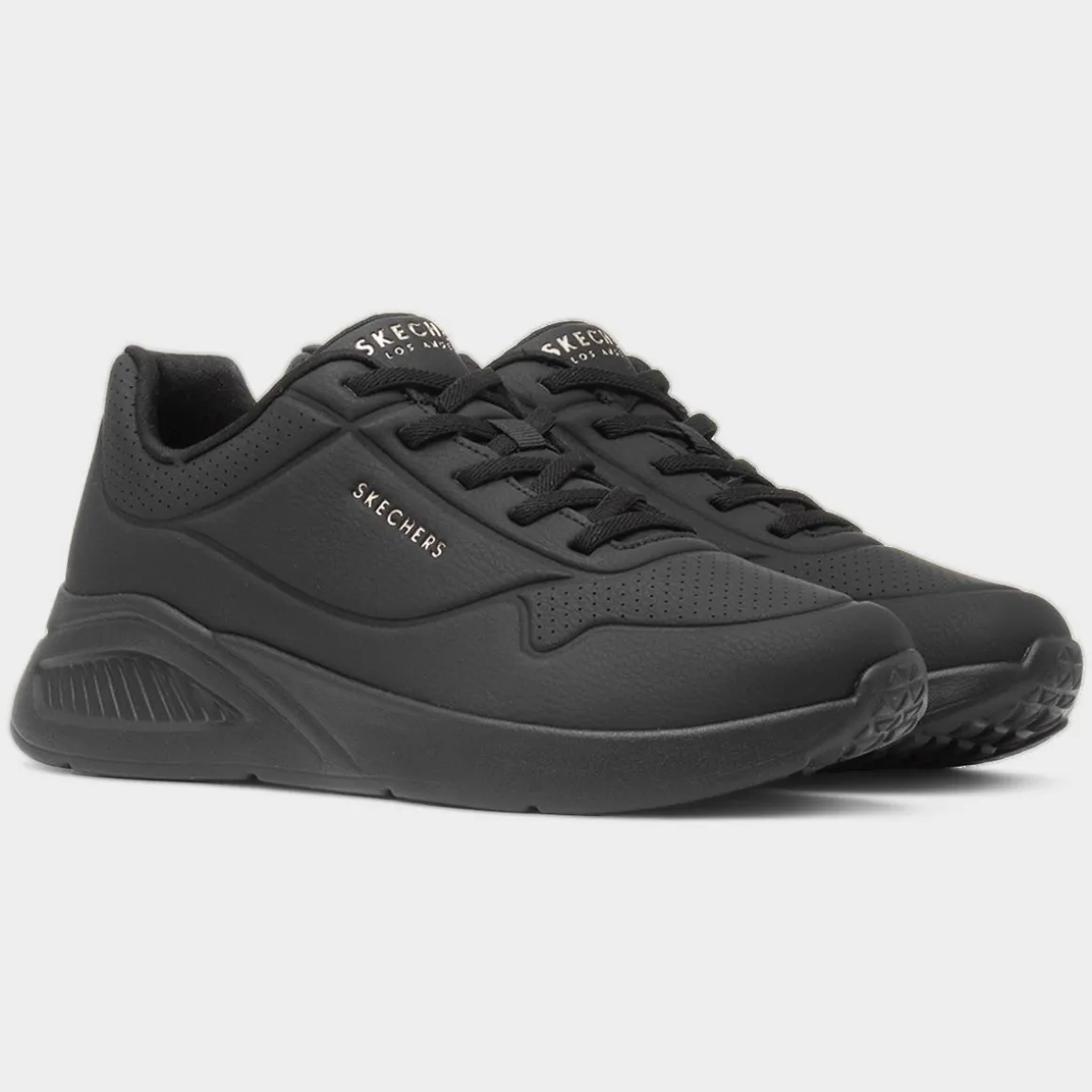 Skechers Uno Lite Lite Work Womens Black Trainer