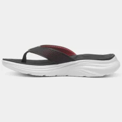 Skechers Vapor Foam Sayto Mens Black Vegan Sandal