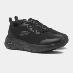 Skechers Workwear Arch Fit Womens Black Shoe