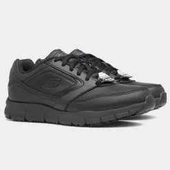 Skechers Workwear Relaxed Fit Womens Black Shoe