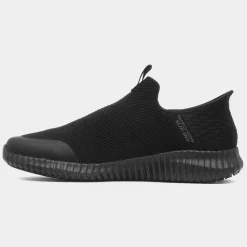 Skechers Workwear Slip Ins Mens Black Shoe