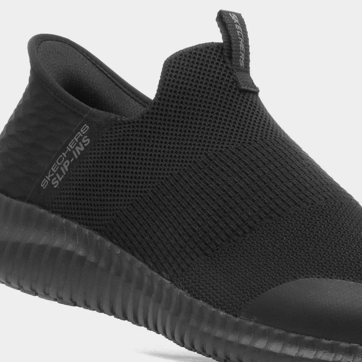 Skechers Workwear Slip Ins Mens Black Shoe
