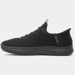 Skechers Workwear Womens Slip Ins Black Shoe