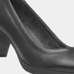Soft Line Betty Womens Black Court Shoe