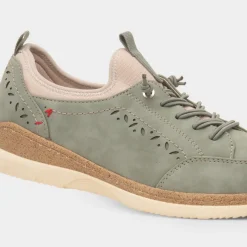 Soft Line Jackie Womens Green Vegan Shoe
