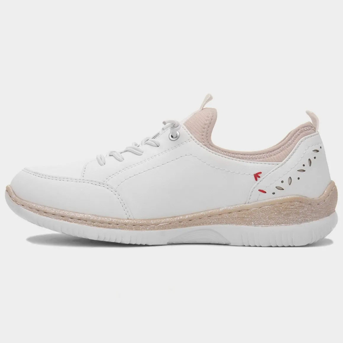 Soft Line Jackie Womens White Vegan Shoe