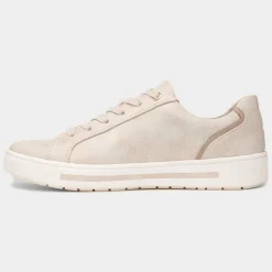 Soft Line Jenny Womens Beige Side Zip Shoe